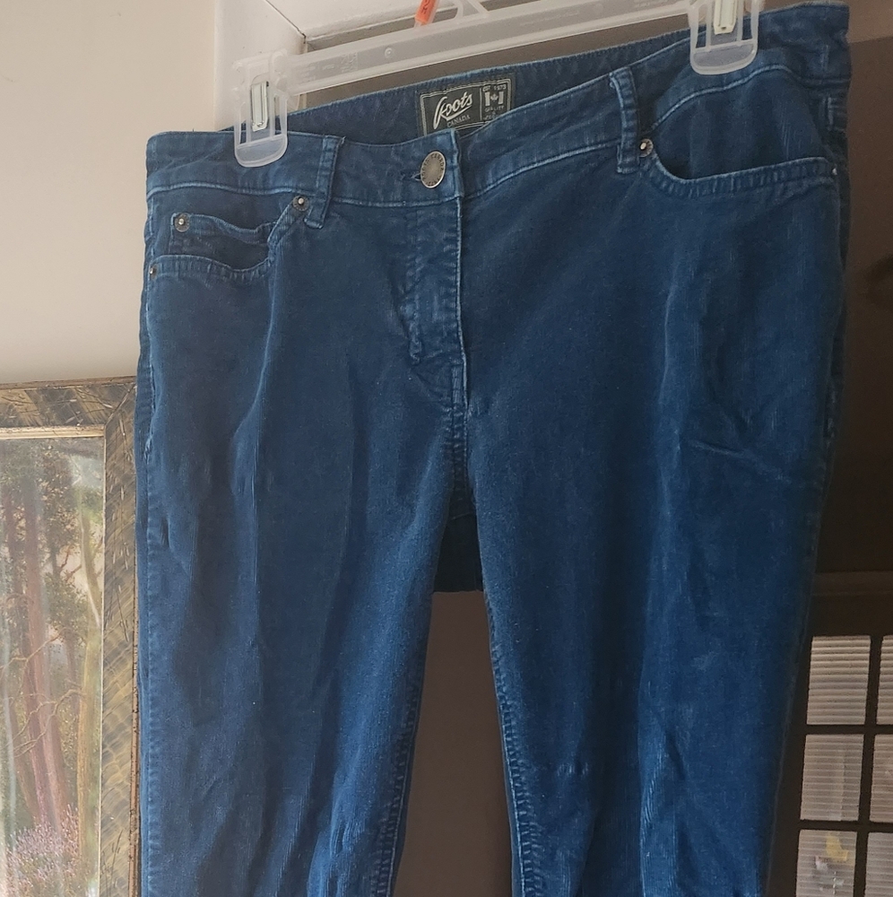 Roots Women's Straight Leg Pants - Blue